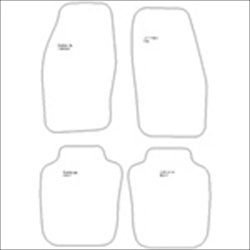 Ford Granada Mk3 Car Mats